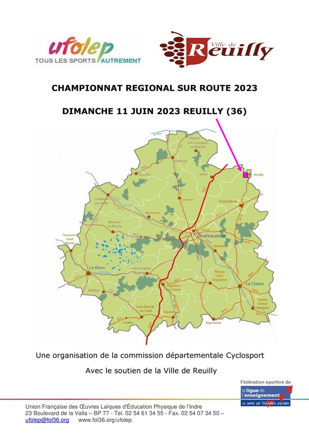 Championnat Régional sur route 2023